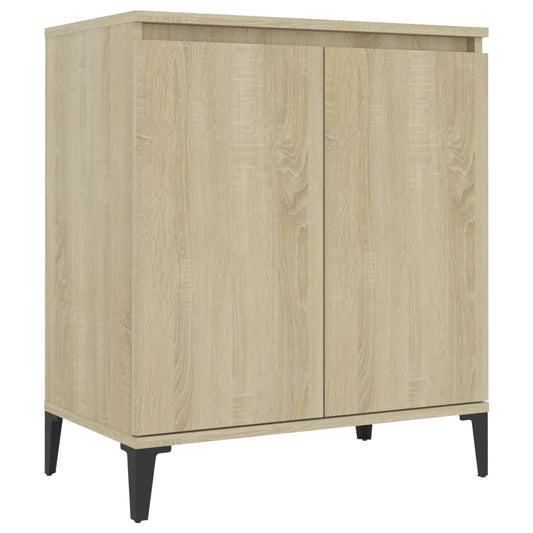 Skjenk sonoma eik 60x35x70 cm konstruert tre