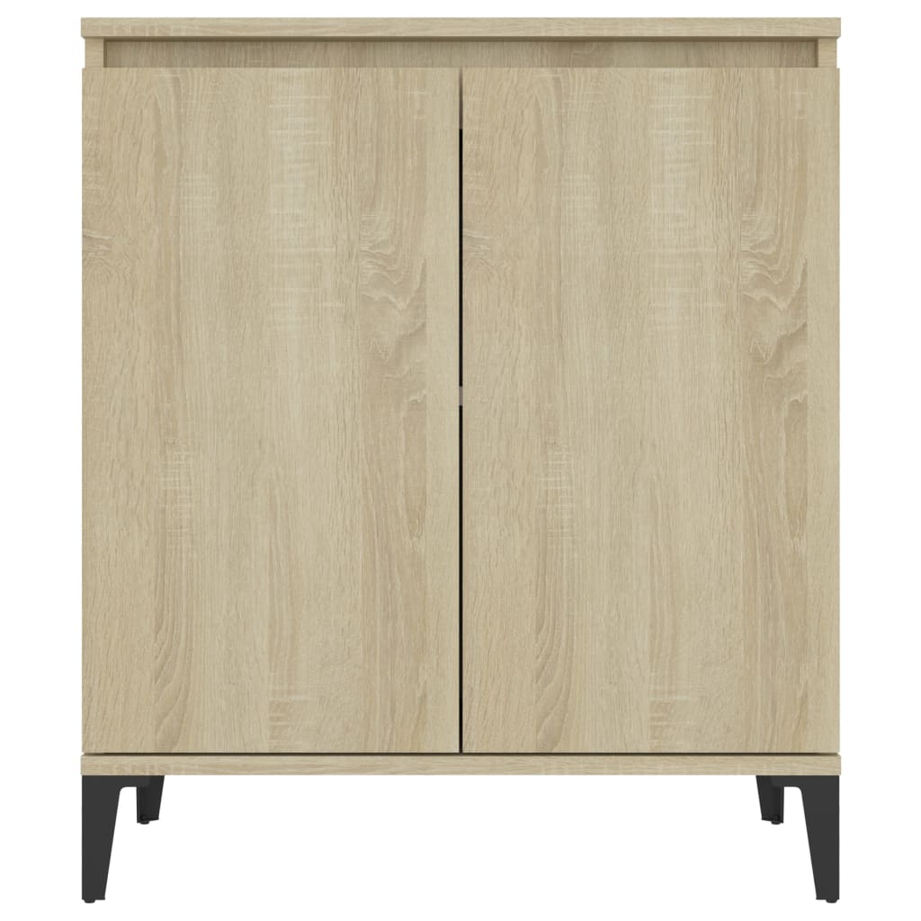 Skjenk sonoma eik 60x35x70 cm konstruert tre
