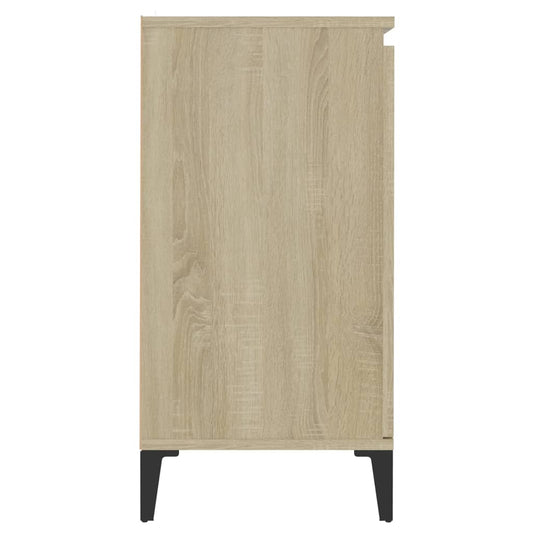 Skjenk sonoma eik 60x35x70 cm konstruert tre