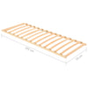 Spilebase med 13 lameller 70x200 cm