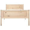 Sengeramme heltre furu 90x200 cm