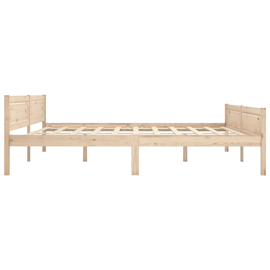 Sengeramme heltre furu 200x200 cm