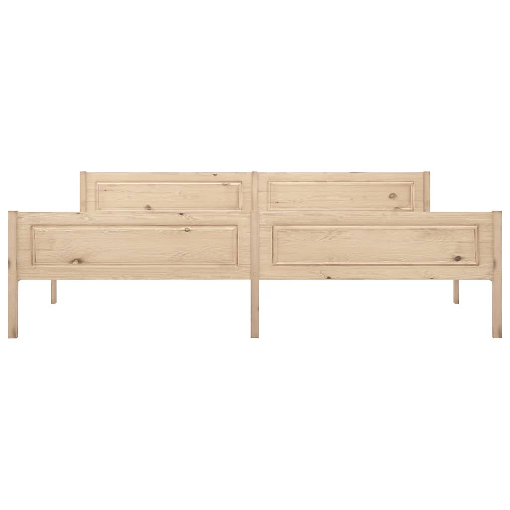 Sengeramme heltre furu 200x200 cm