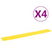 Kabelbeskyttere 4 stk 98,5 cm gul