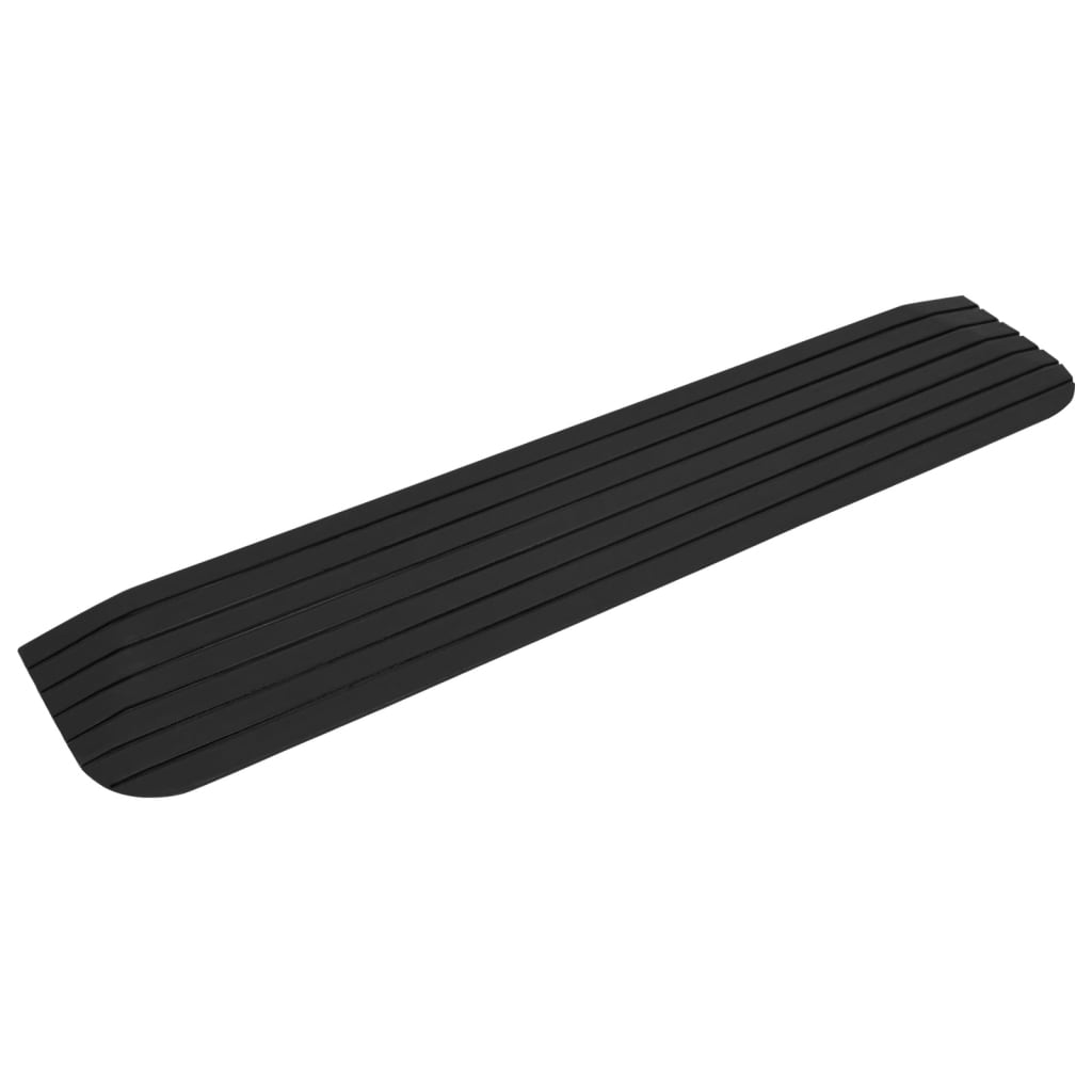 Terskelramper 2 stk 110x21x2,5 cm gummi