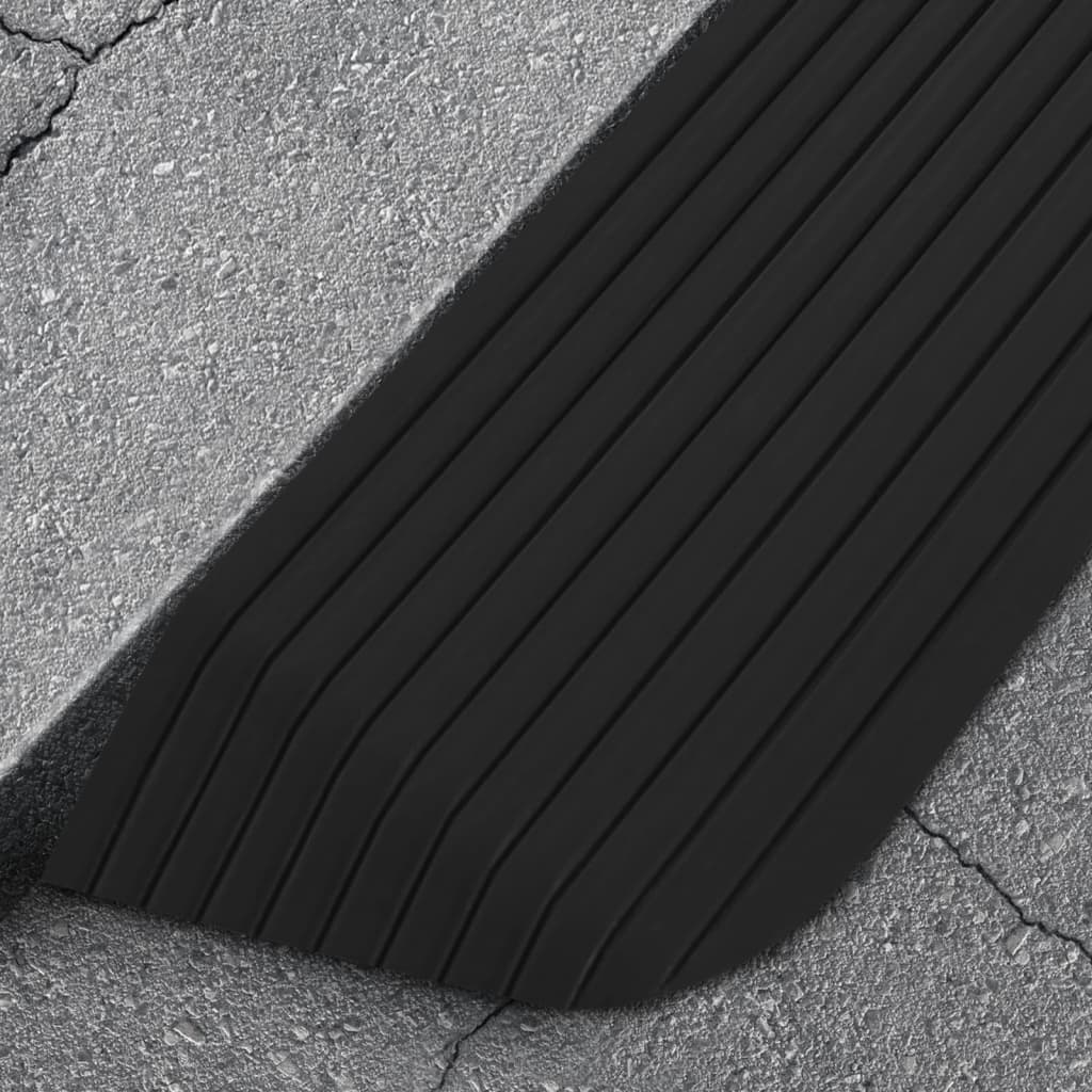 Terskelramper 2 stk 110x32x3,8 cm gummi