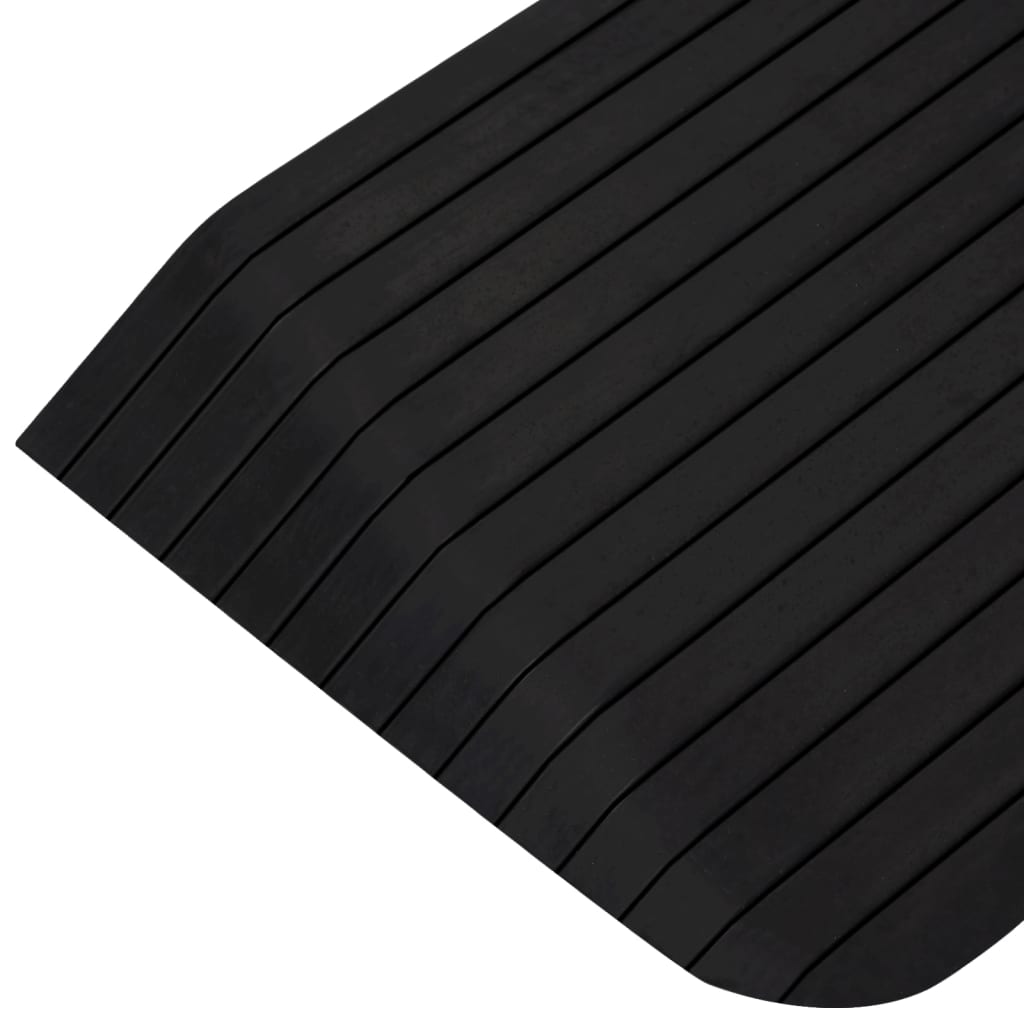 Terskelramper 2 stk 110x41x5 cm gummi