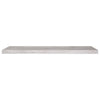Flytende vegghyller 2 stk betonggrå 90x23,5x3,8 cm MDF