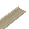 Vegghyller 4 stk sonoma eik 100x9x3 cm