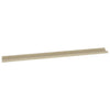 Vegghyller 4 stk sonoma eik 115x9x3 cm