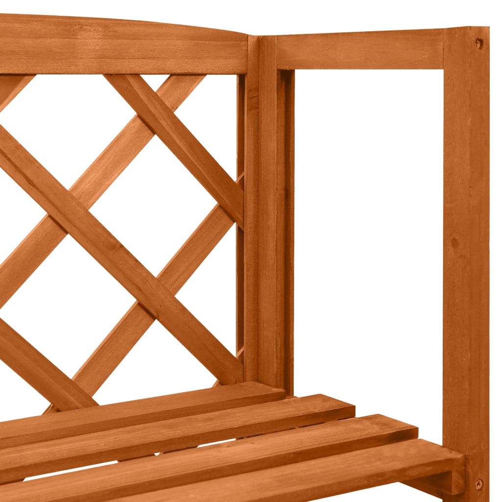 Espalier med hyller 55x30x140 cm heltre gran
