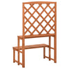 Plantestativ med espalier 70x42x115 cm heltre gran