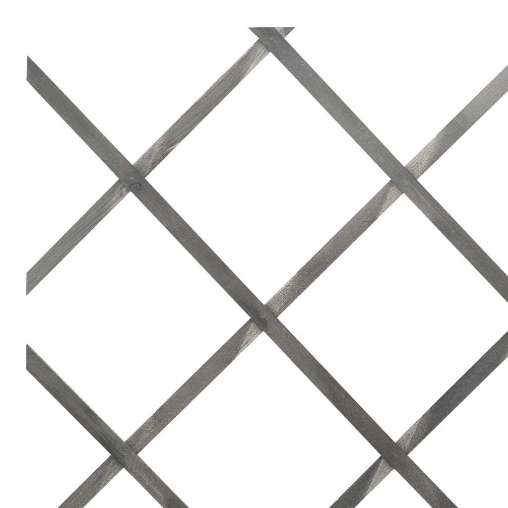 Espaliergjerder 5 stk heltre gran 180x60 cm grå