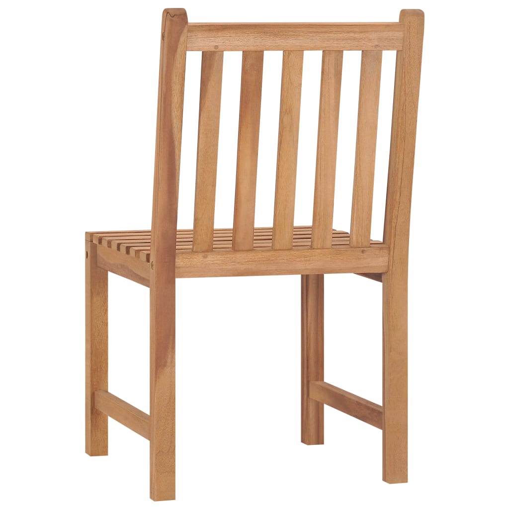 Hagestoler 4 stk heltre teak