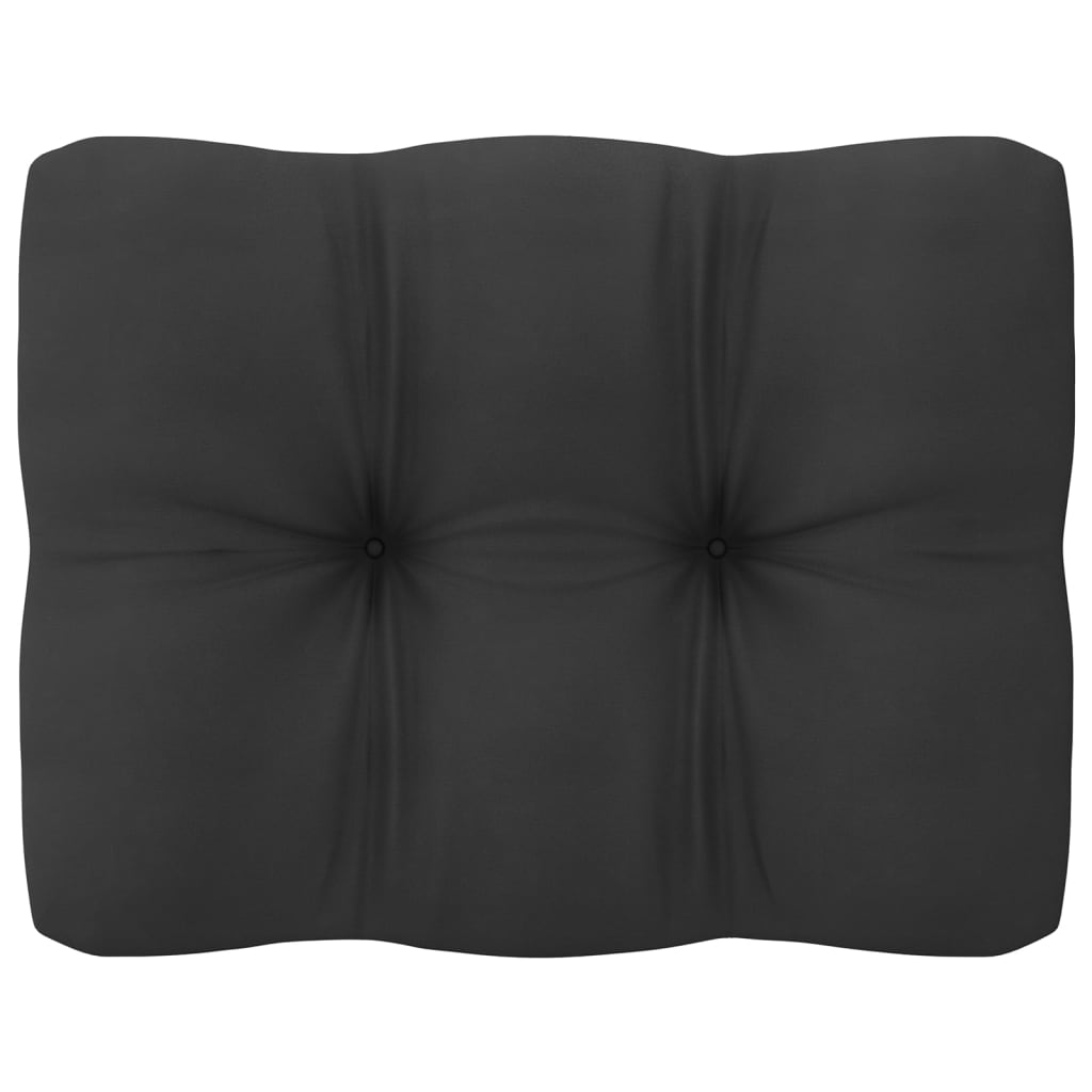 Sofa med puter 3-seters heltre furu