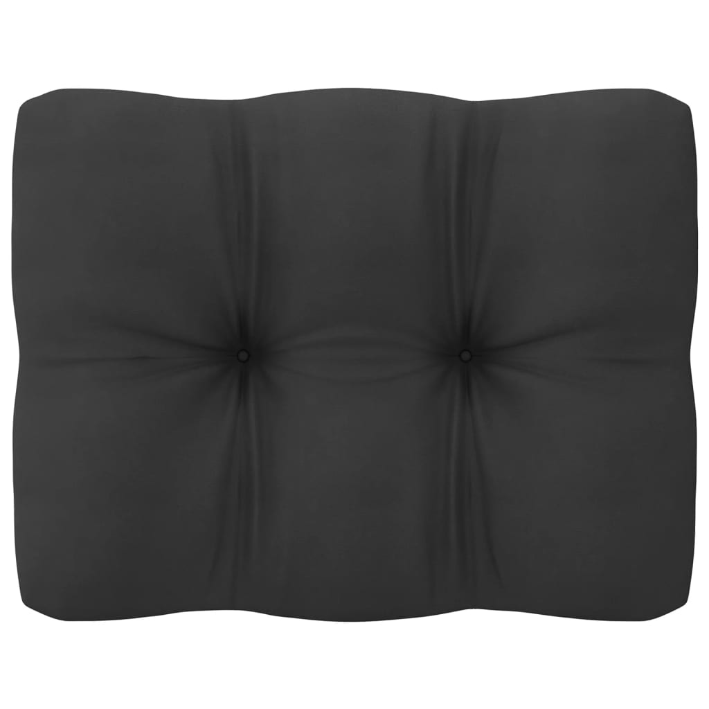 Sofa med puter 3-seters heltre furu