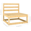 Hagesofagruppe med puter 4 deler heltre furu