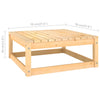 Hagesofagruppe med puter 4 deler heltre furu