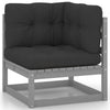 Hagesofagruppe med puter 7 deler heltre furu
