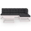 Hagesofagruppe med puter 5 deler heltre furu