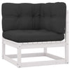 Hagesofagruppe med puter 4 deler heltre furu