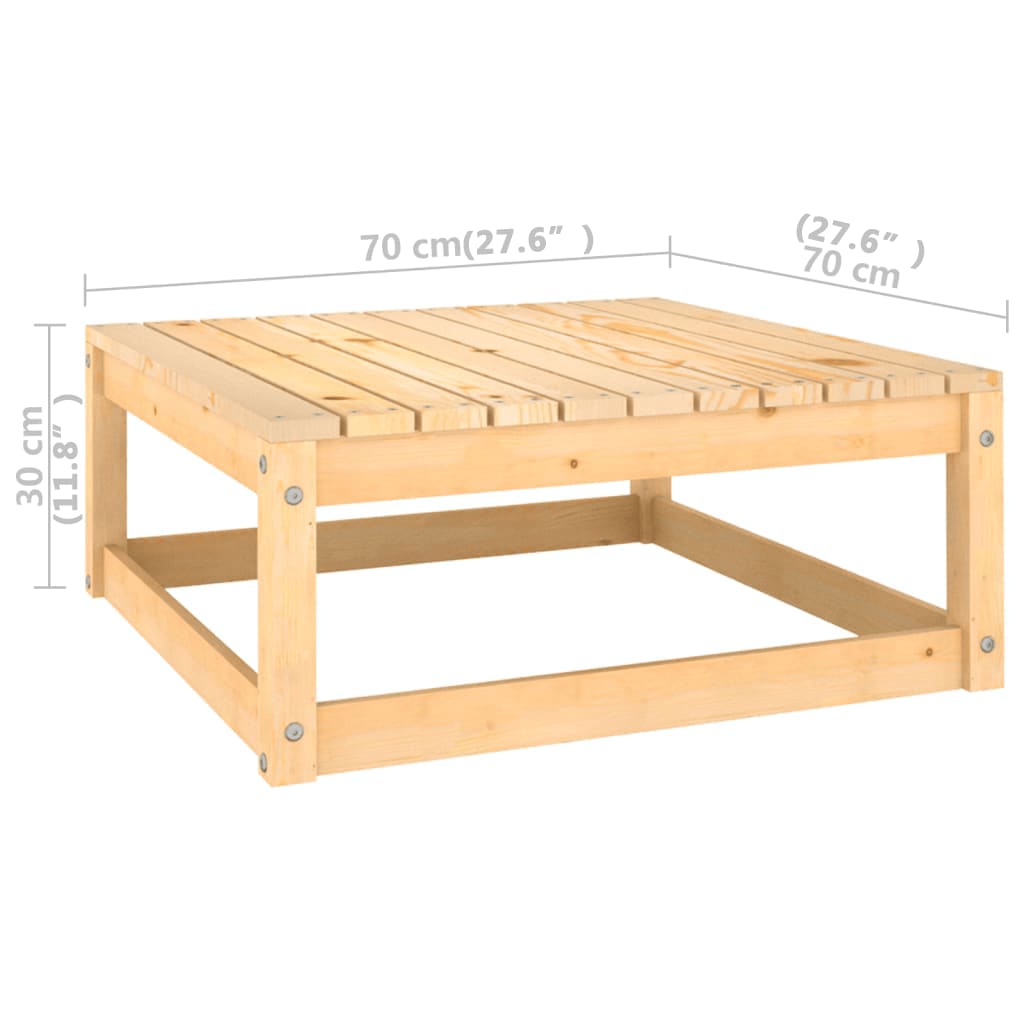 Hagesofagruppe med puter 6 deler heltre furu