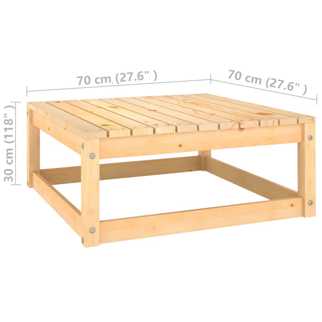 Hagesofagruppe med puter 8 deler heltre furu