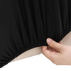 Sofaovertrekk polyester svart