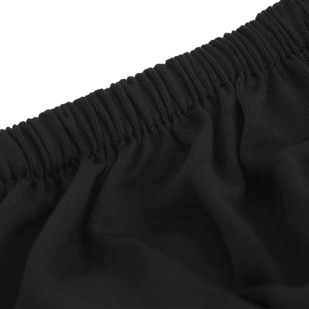 Sofaovertrekk polyester svart