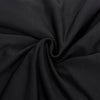 4-seters sofaovertrekk polyester svart