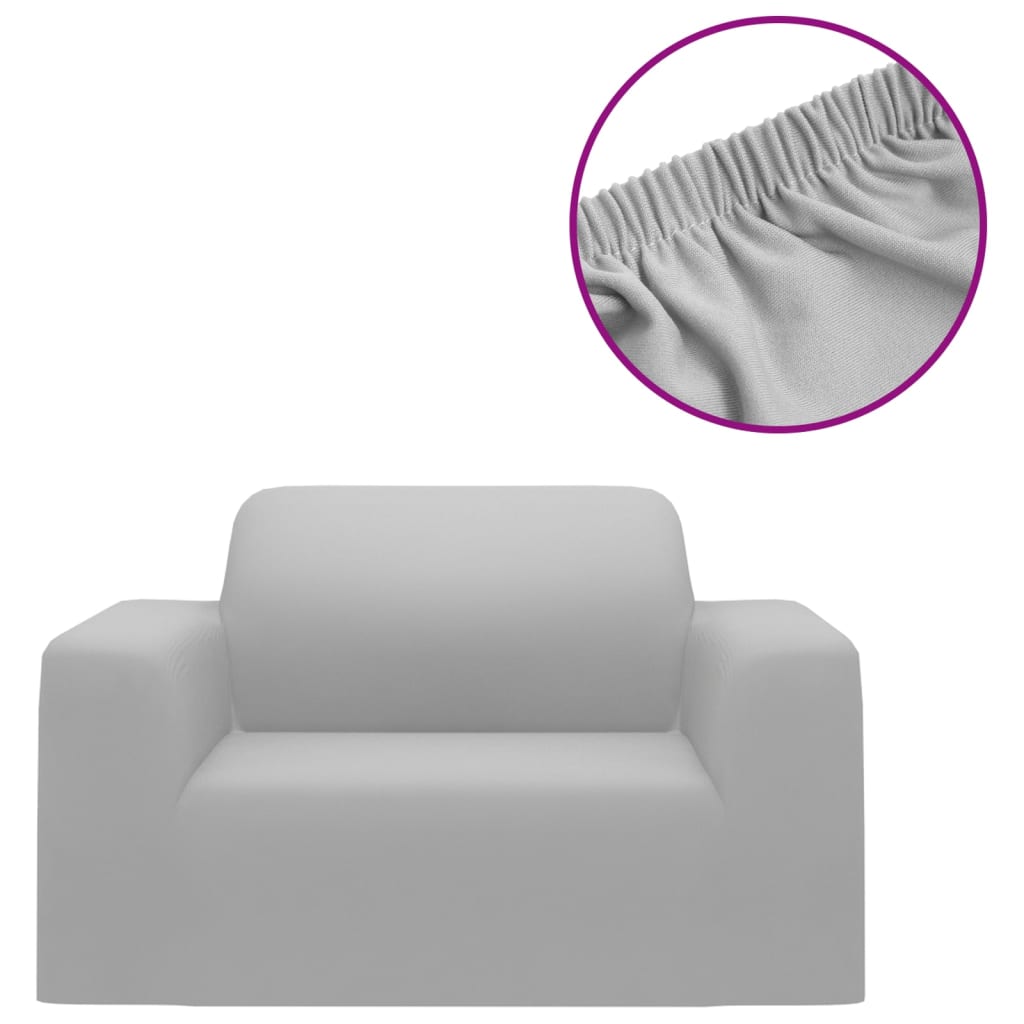 Sofaovertrekk polyester grå