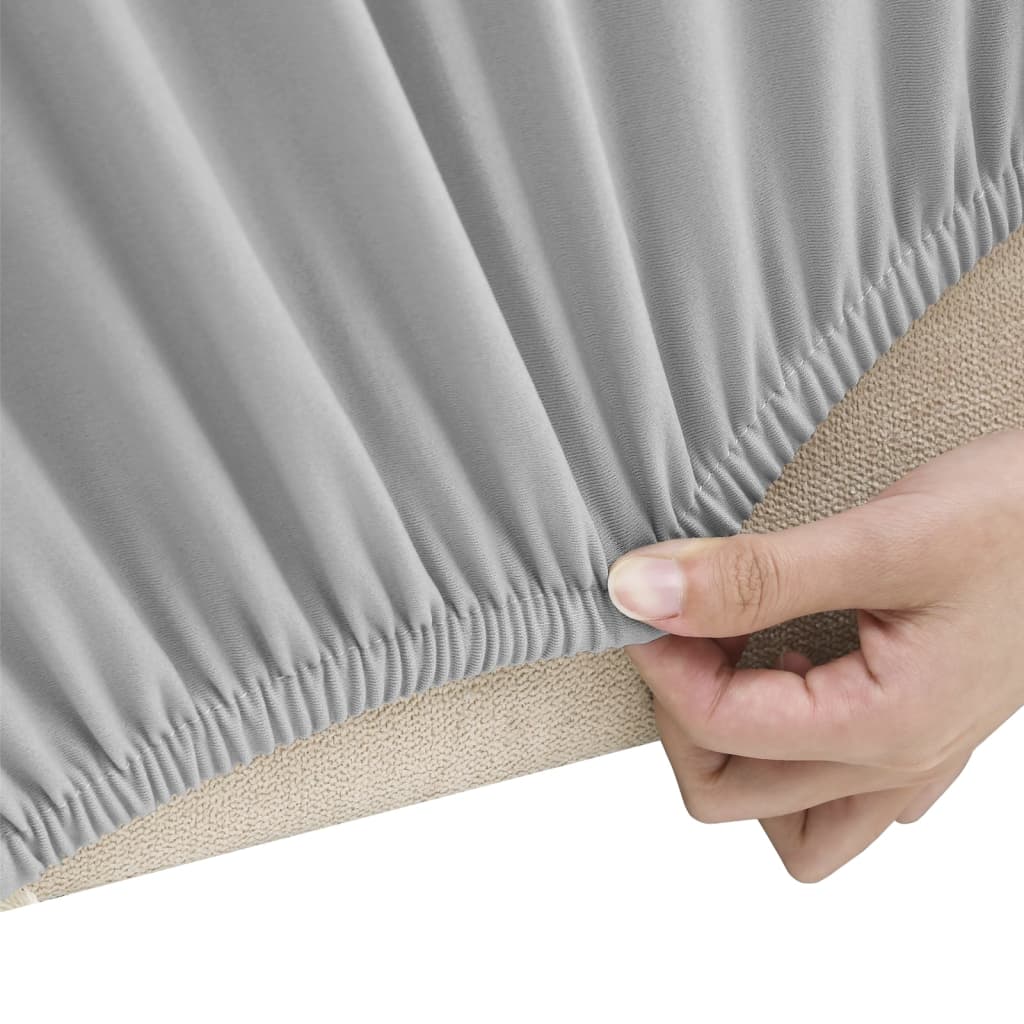 Sofaovertrekk polyester grå