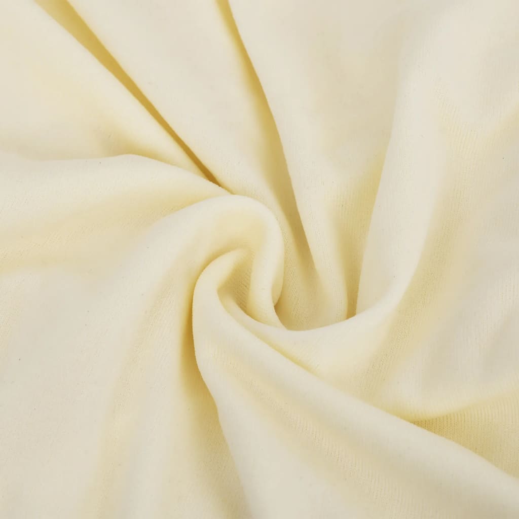 Sofaovertrekk polyester kremhvit