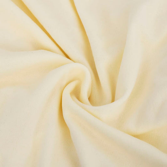 3-seters sofaovertrekk polyester kremhvit