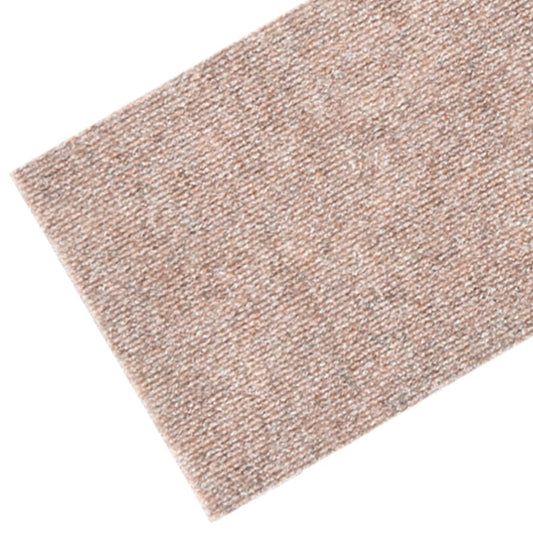 Trappematter selvklebende 15 stk 76x20 cm lysebrune rektangulære