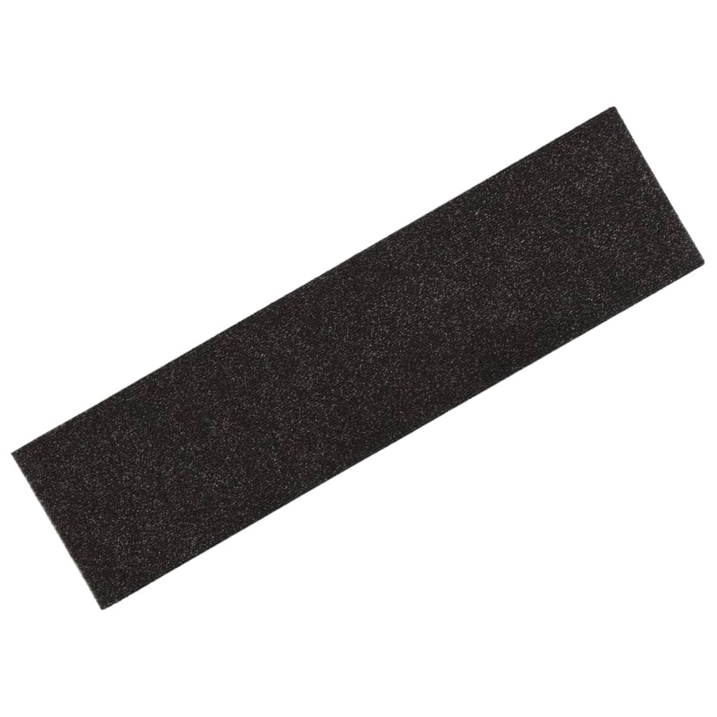 Trappematter selvklebende 15 stk 76x20 cm brune rektangulære