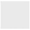 Vegghylle hvit 102x30x29 cm konstruert tre