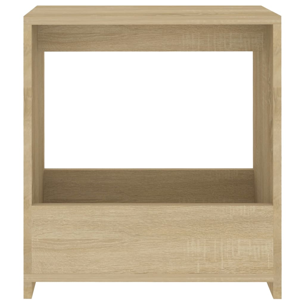 Sidebord sonoma eik 50x26x50 cm konstruert tre