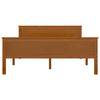 Sengeramme honningbrun heltre furu 160x200 cm