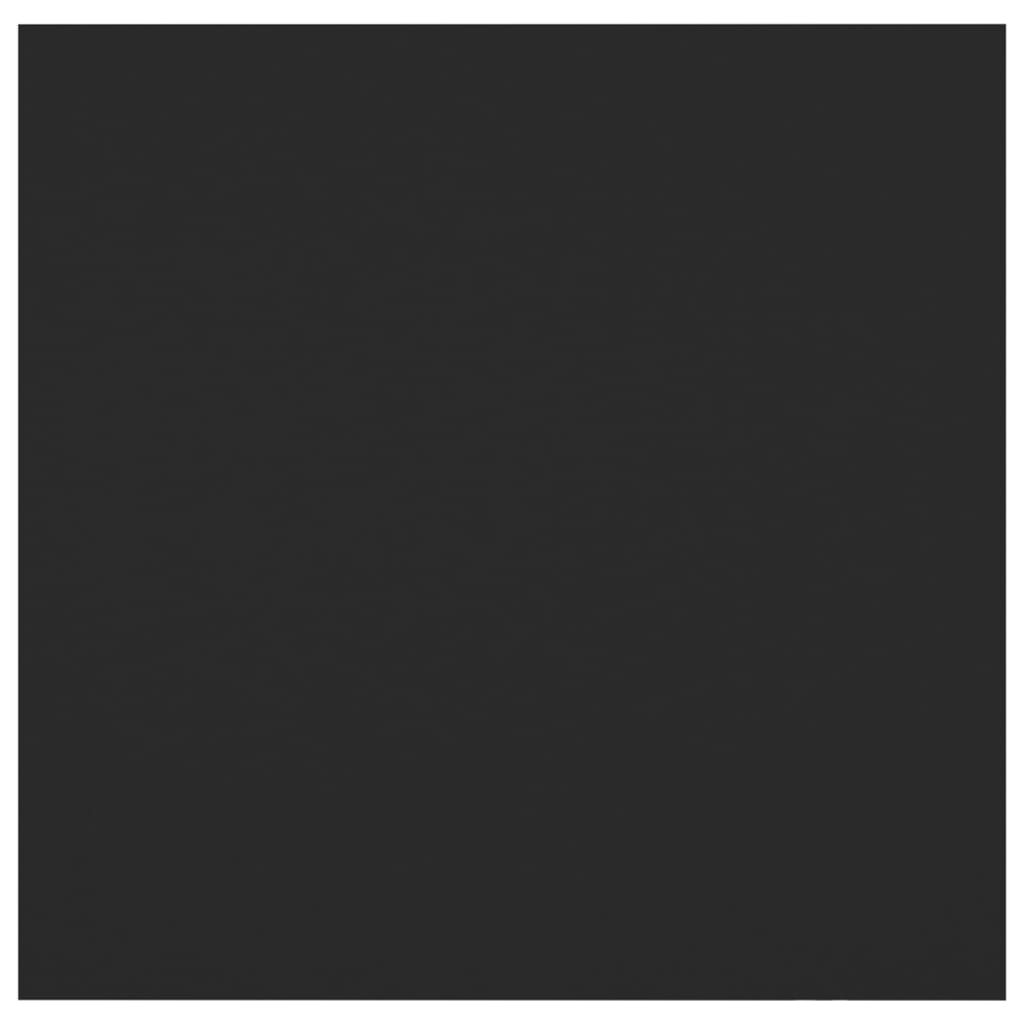 Nattbord 2 stk svart 30,5x30x30 cm konstruert tre