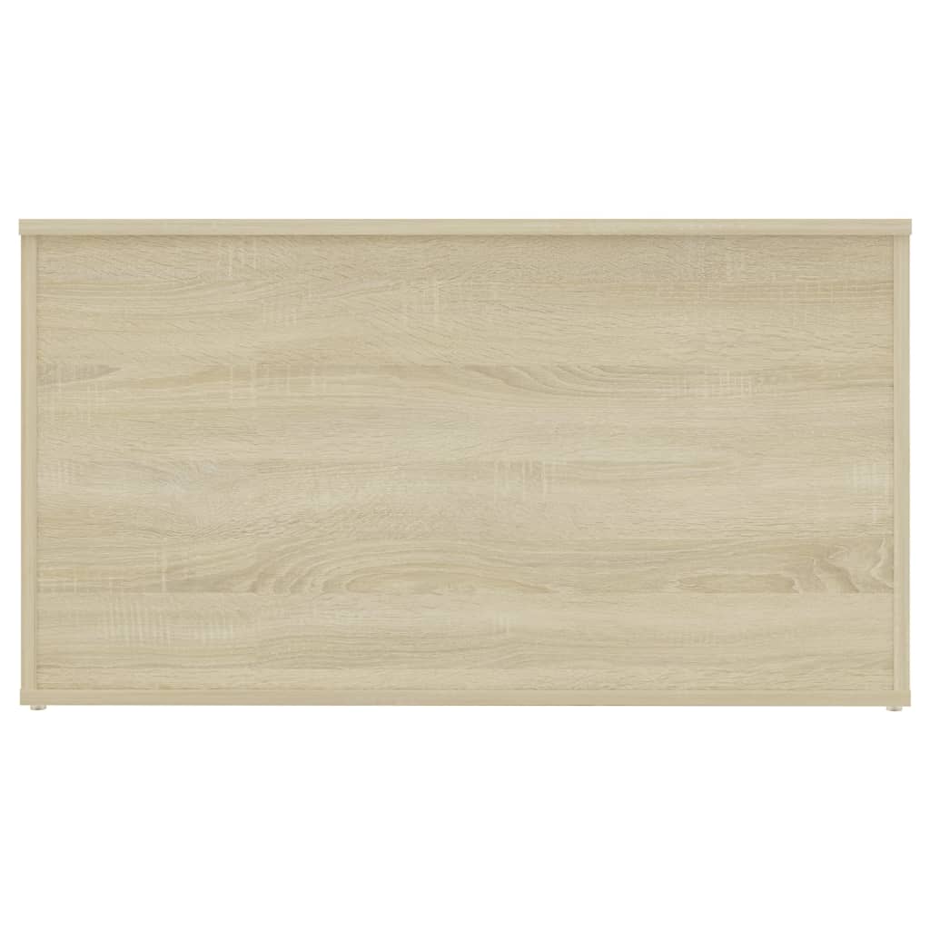 Oppbevaringskiste sonoma eik 84x42x46 cm konstruert tre