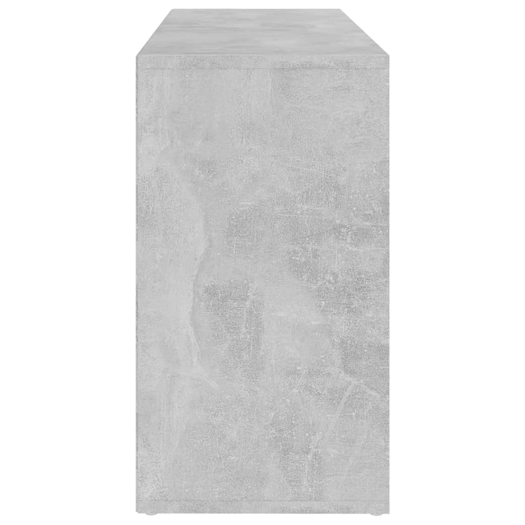 Skobenk betonggrå 103x30x55 cm konstruert tre