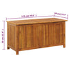 Putekasse 113x50x58 cm heltre akasie