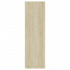Vegghyller 2 stk sonoma eik 50x15x50 cm konstruert tre