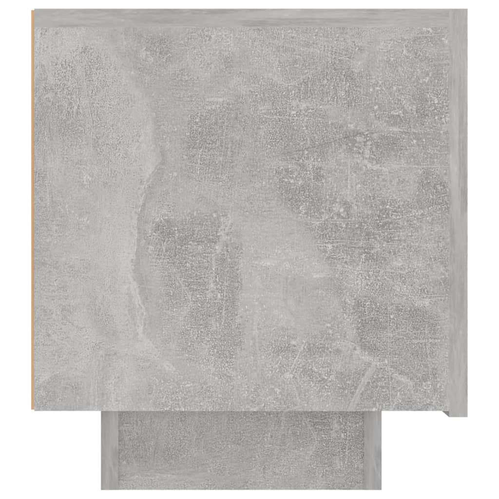 Nattbord betonggrå 100x35x40 cm konstruert tre