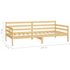 Dagseng 90x200 cm heltre furu