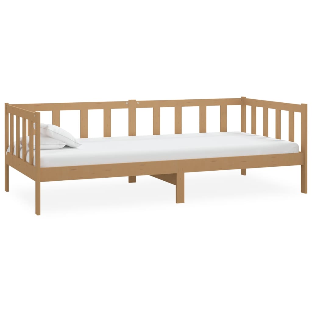 Dagseng honningbrun heltre furu 90x200 cm