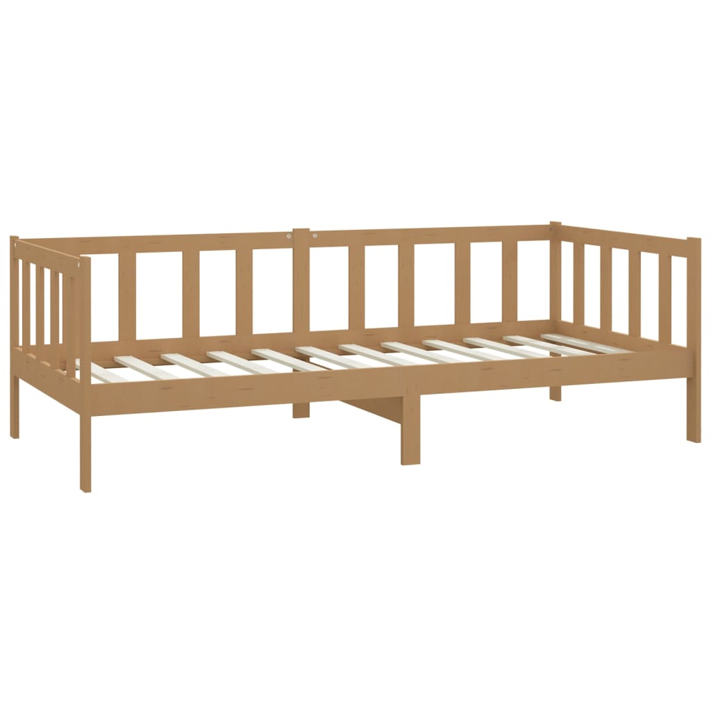 Dagseng honningbrun heltre furu 90x200 cm