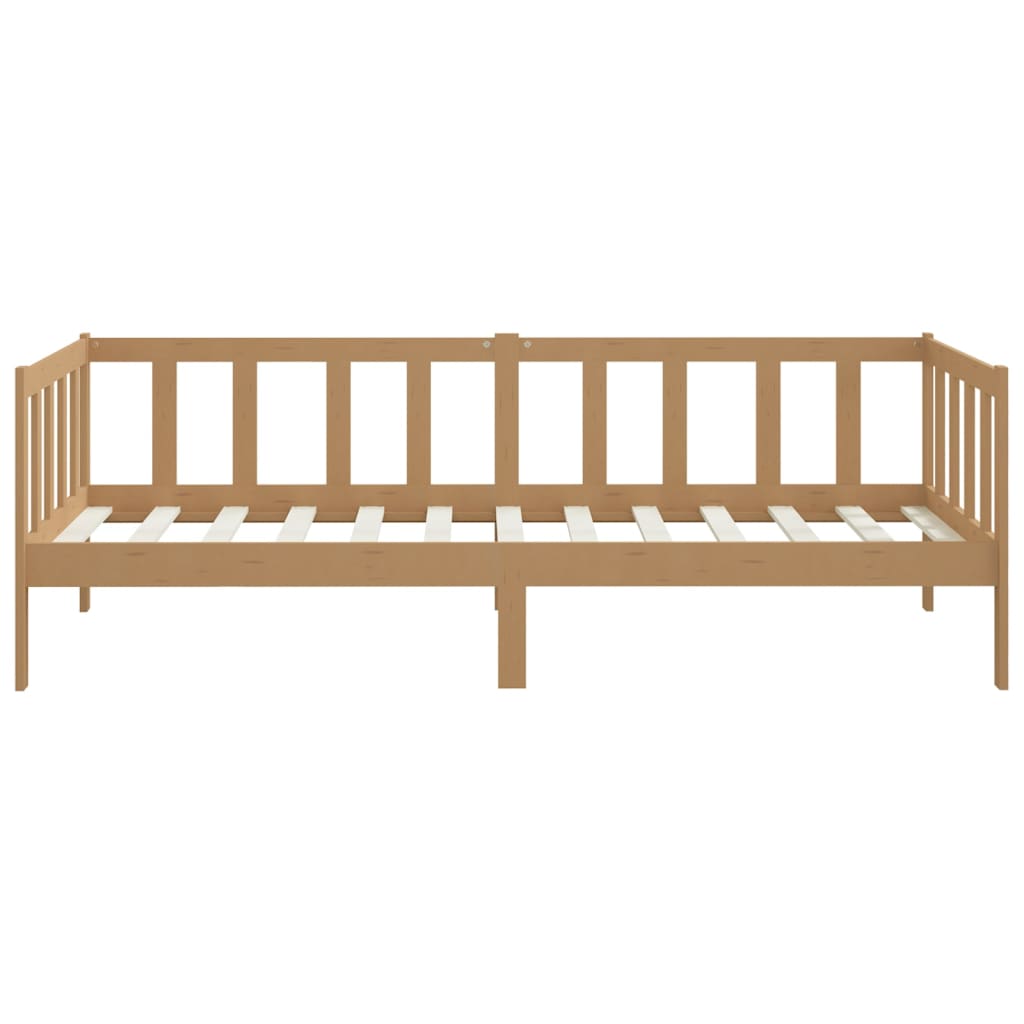 Dagseng honningbrun heltre furu 90x200 cm