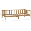 Dagseng honningbrun heltre furu 90x200 cm